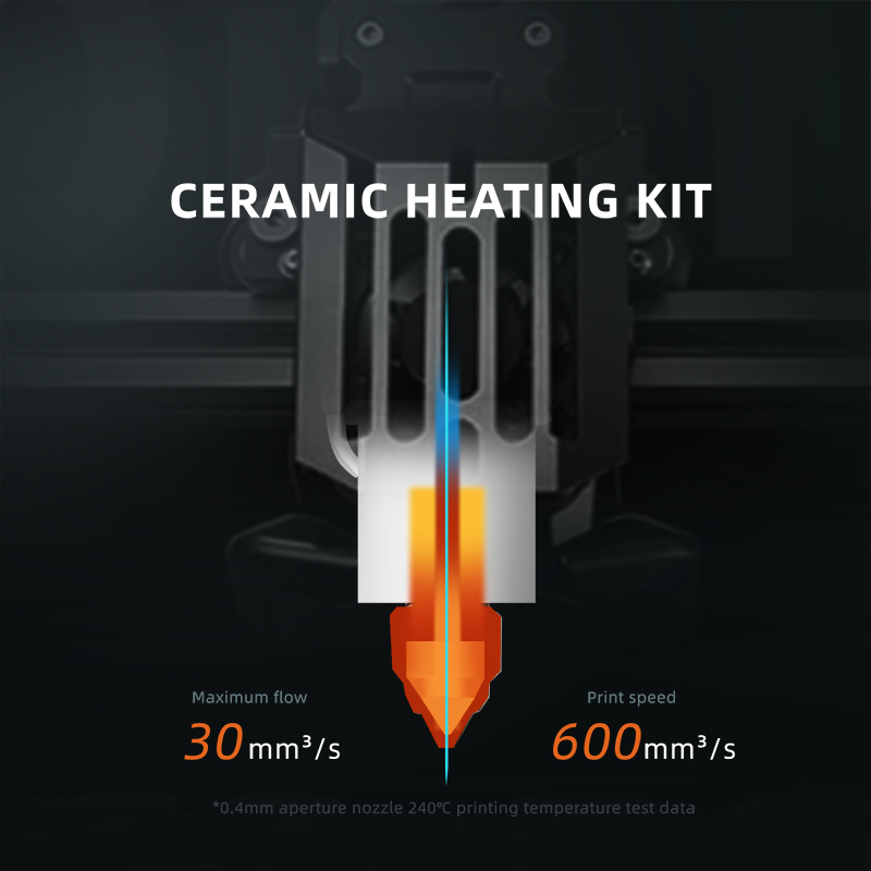 Ceramic Hotend for Ender 5 S1  - огляд і ціна High Flow Ceramic Hotend